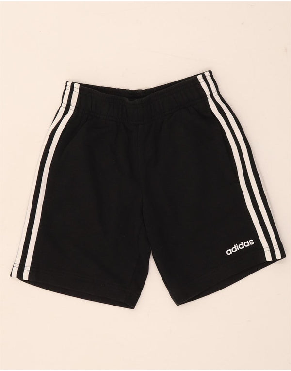 Pantaloncini sportivi Adidas bambina 9-10 anni in cotone nero