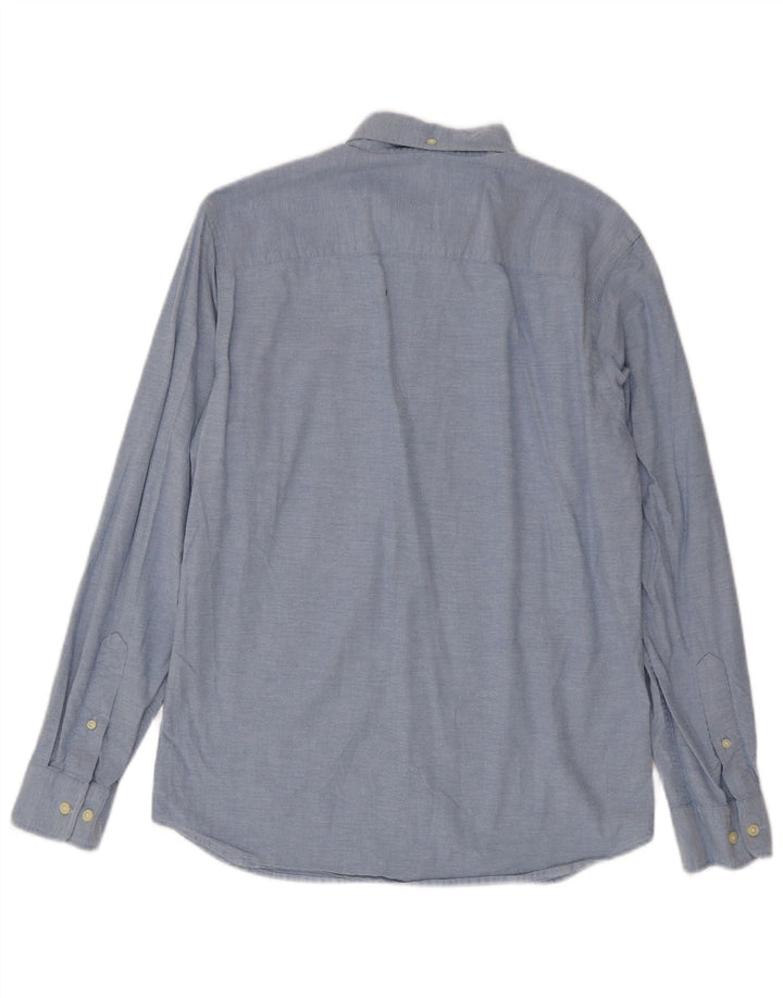 Camicia da uomo Jack & Jones in cotone blu medio