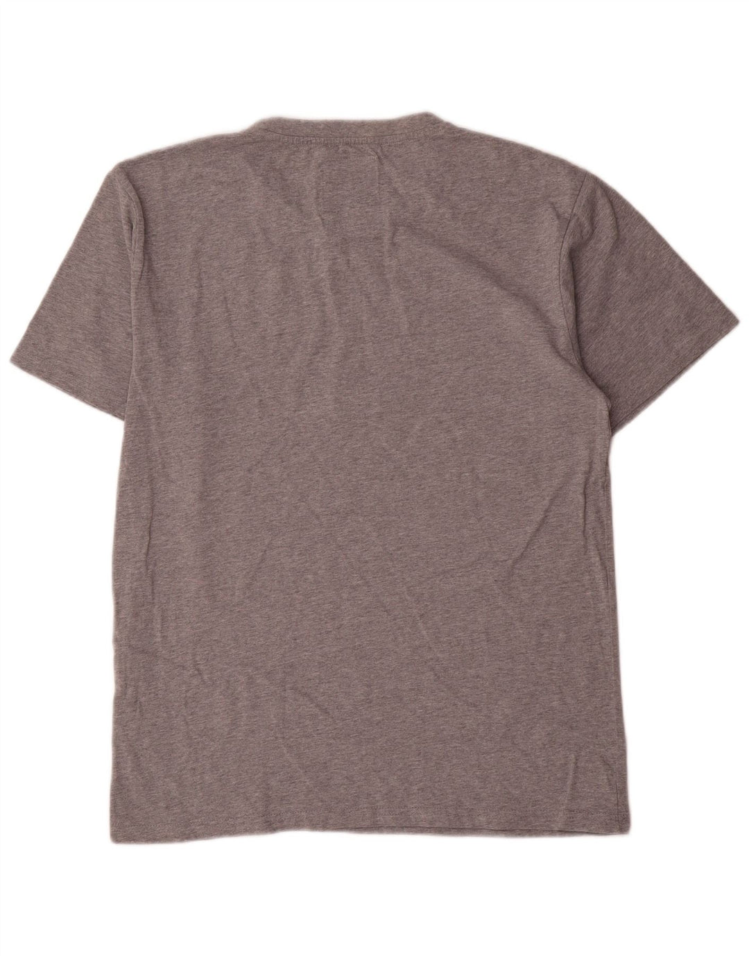 T-shirt grafica da uomo Champion Top grande in cotone grigio