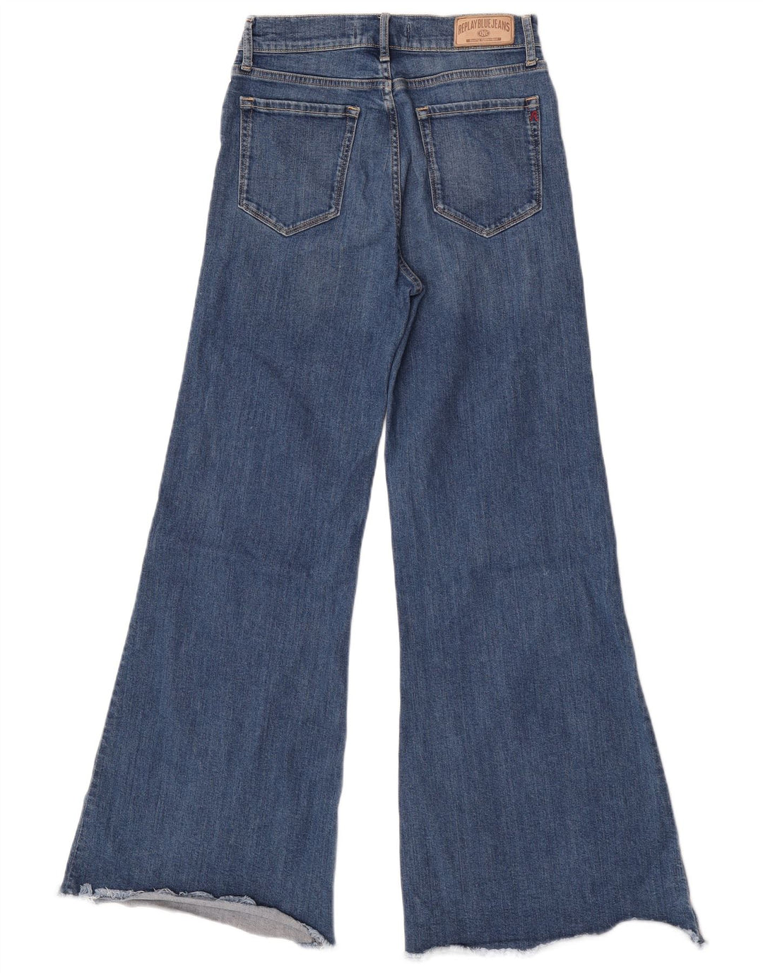 Jeans svasati da donna Replay W29 L32 cotone blu