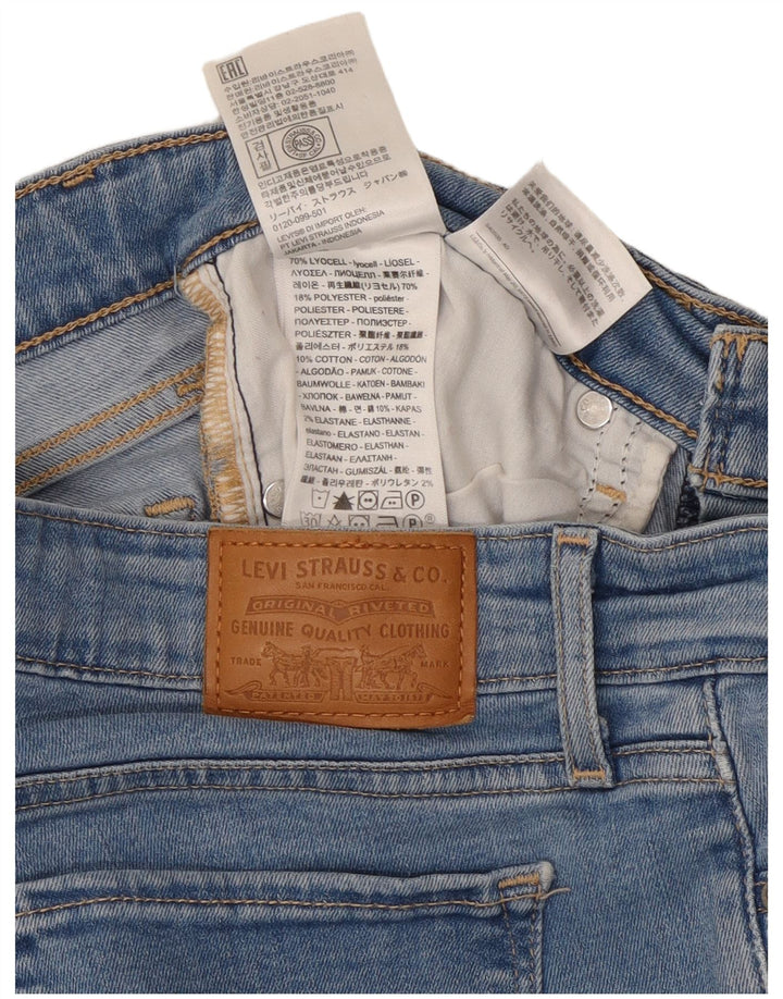 Jeans Levi's 711 Skinny da donna W27 L28 Lyocell blu