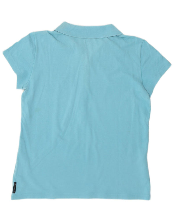 Polo da donna Armani UK 14 blu medio