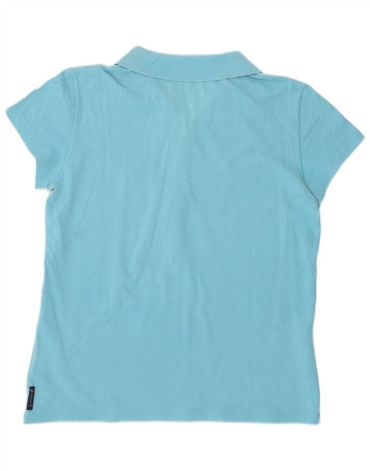 Polo da donna Armani UK 14 blu medio