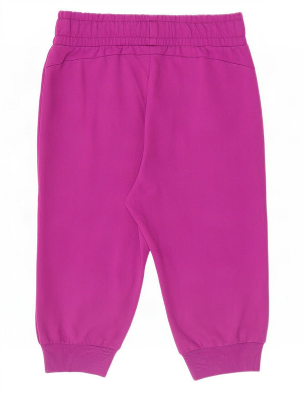 Pantaloncini sportivi Bermuda da donna Puma UK 12 viola medio