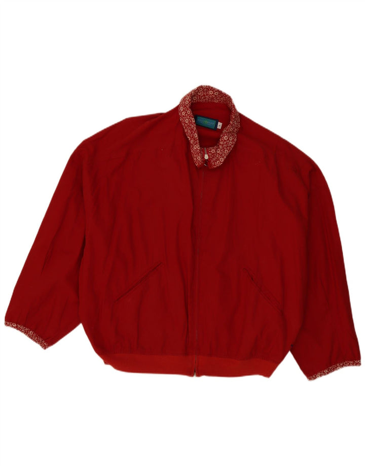 Giubbotto bomber oversize da donna Belfe & Belfe IT 46 Large Red Floral