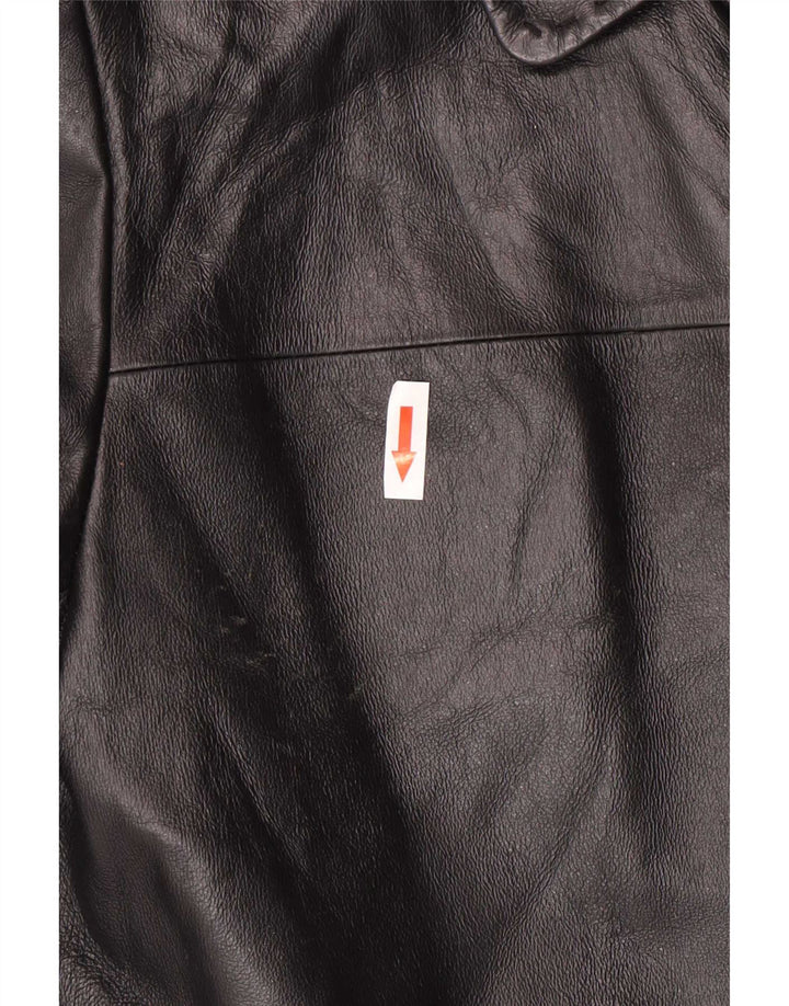 Giacca In Pelle Donna Conbipel IT 44 Media Nera