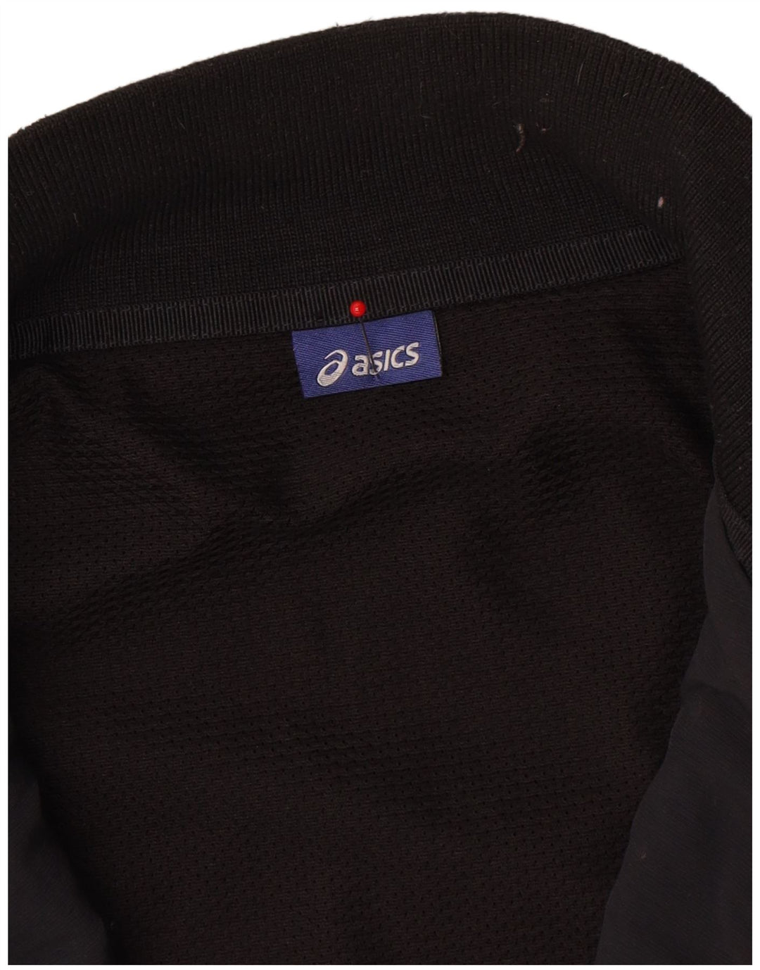 Giacca da ginnastica da uomo Asics, grande, colore nero, in poliammide