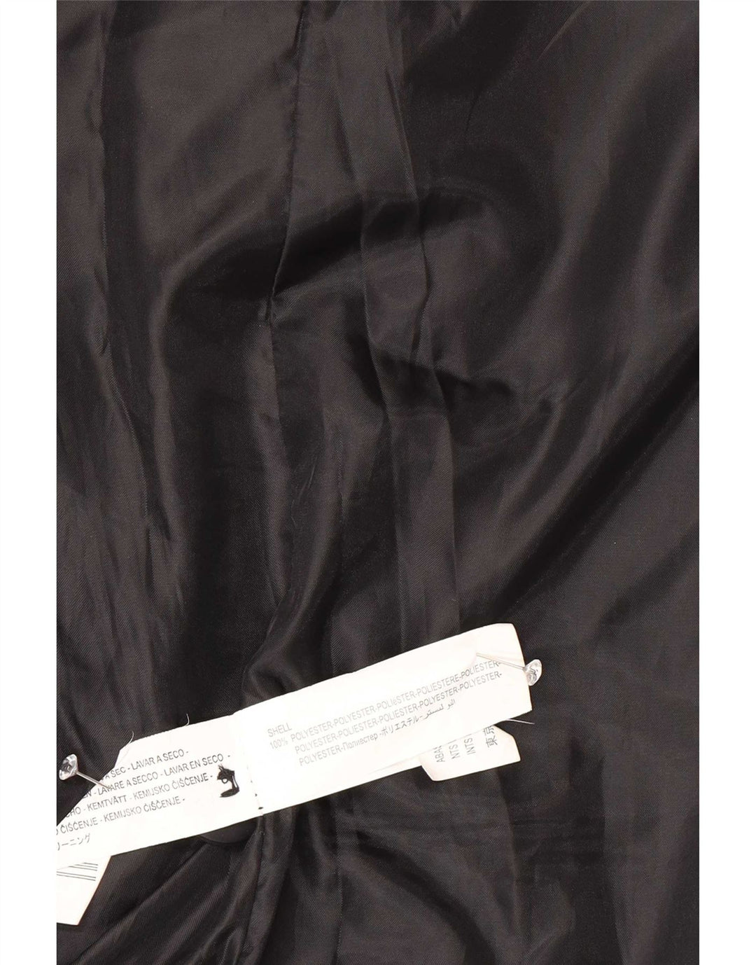 Desigual Cappotto da donna vestibilità regolare EU 42 Large Nero Floreale Moderno