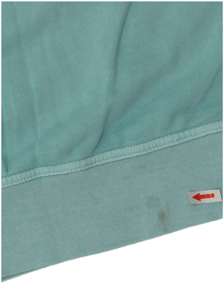 Felpa da uomo Superdry Maglione grande turchese in cotone