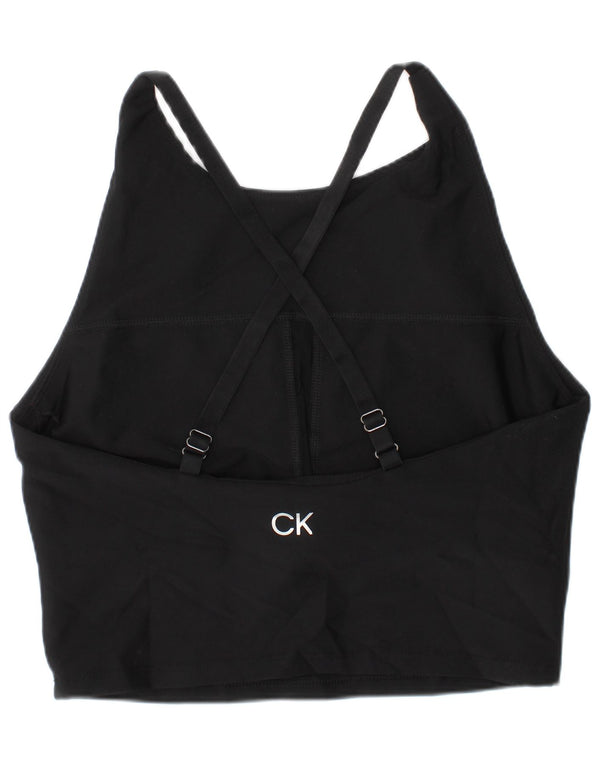 Calvin Klein Reggiseno sportivo Performance da donna Top piccolo nero sportivo