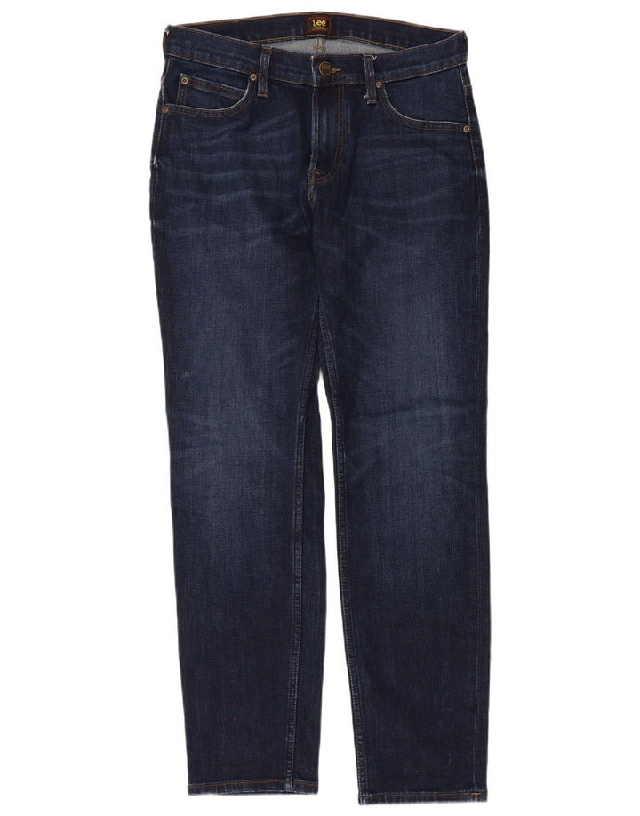 Jeans LEE Rider Slim da uomo W30 L30 in cotone blu navy