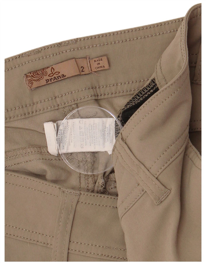 Pantaloncini cargo da donna PRANA US 2 XS W30 Nylon beige