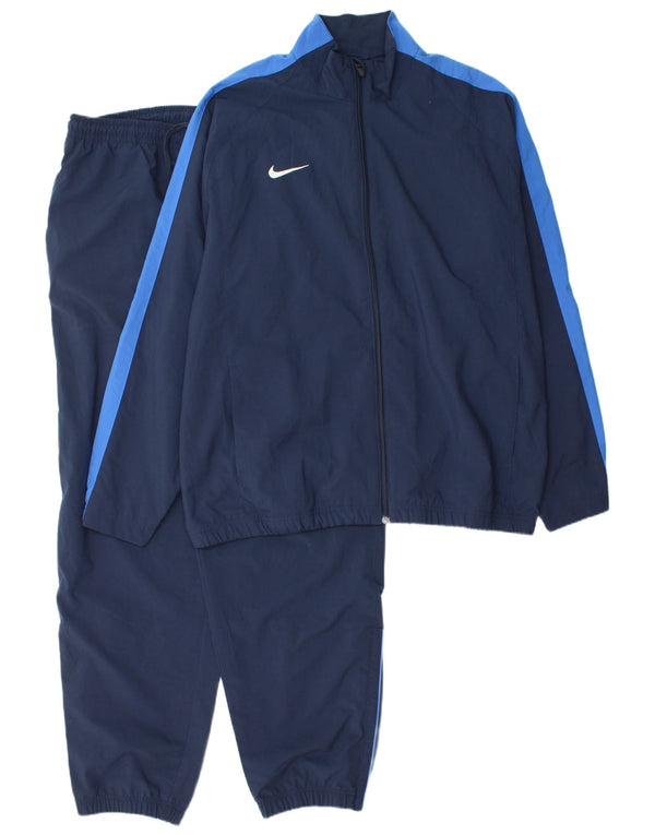 Tuta intera da uomo Nike UK 44/46 XL Blu navy Colourblock poliestere