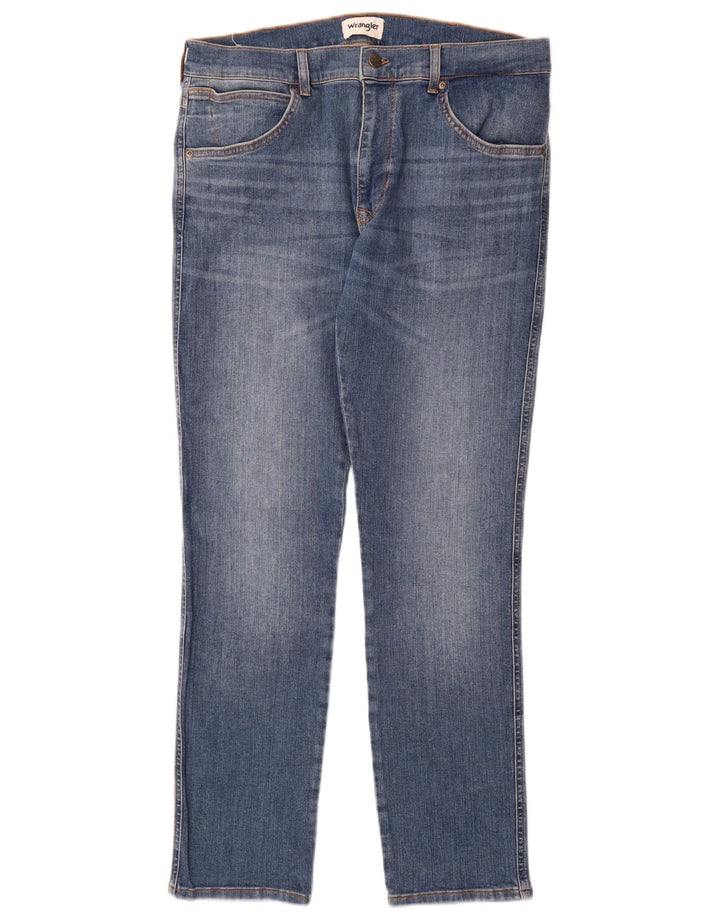 Jeans Wrangler Larston Slim da donna W33 L32 in cotone blu