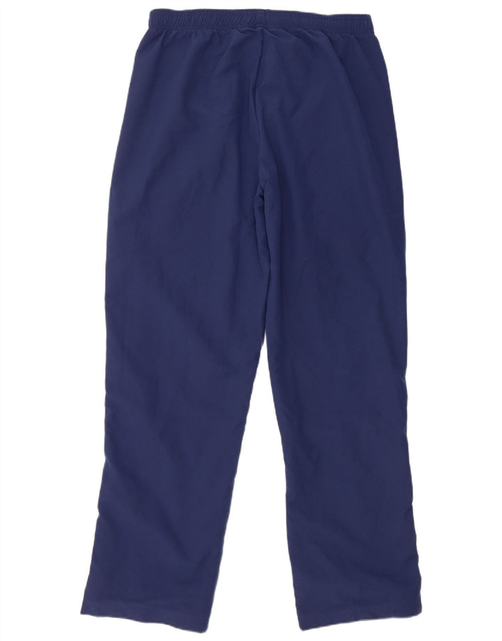 Pantaloni da tuta da uomo Adidas Large in poliestere blu navy