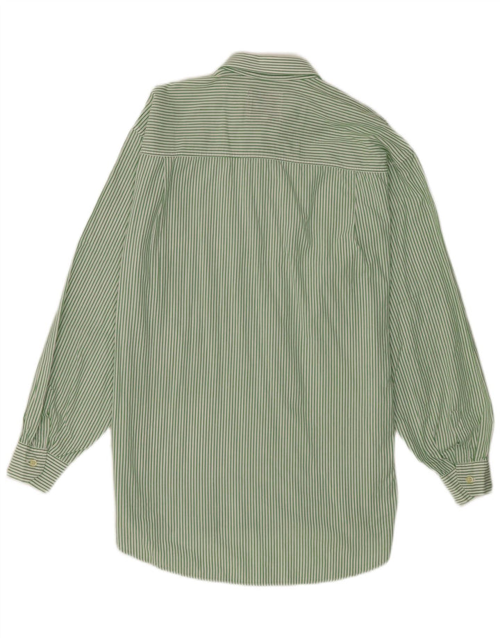 Camicia da uomo Carrera a righe verde medio