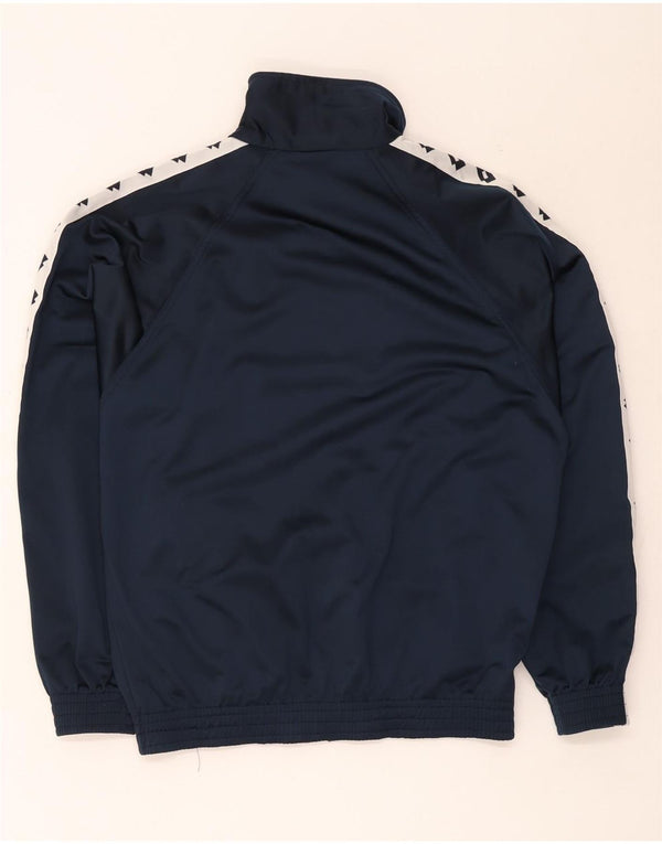 Giacca sportiva da uomo con grafica Lotto, colore blu navy medio