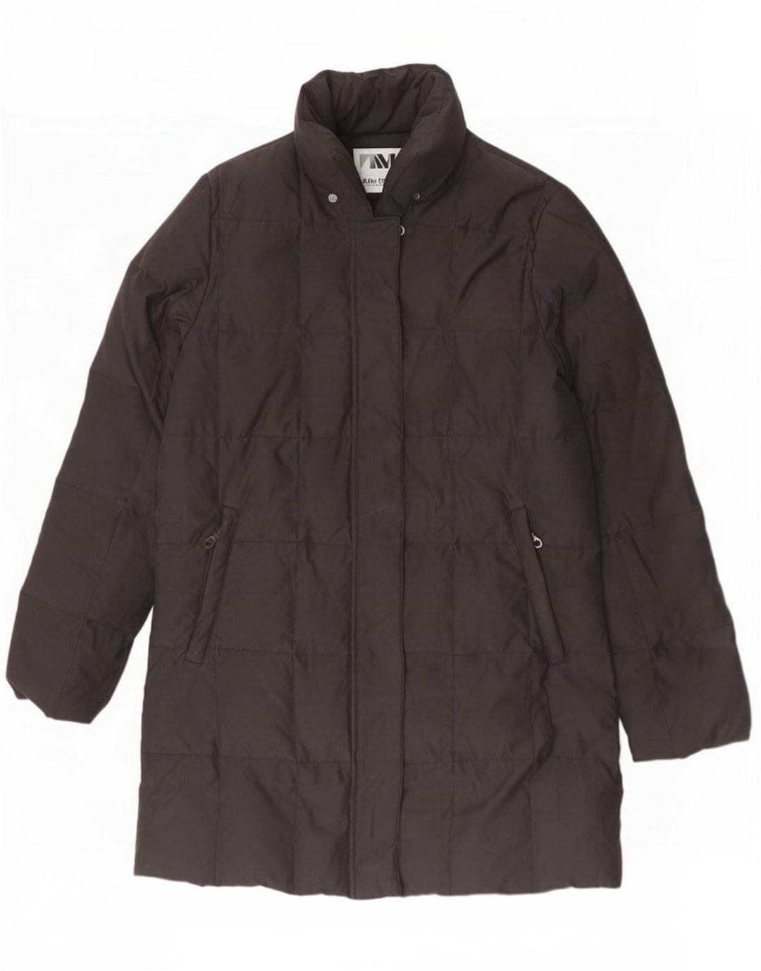 Cappotto imbottito da donna Diadora UK 6 XS poliestere nero