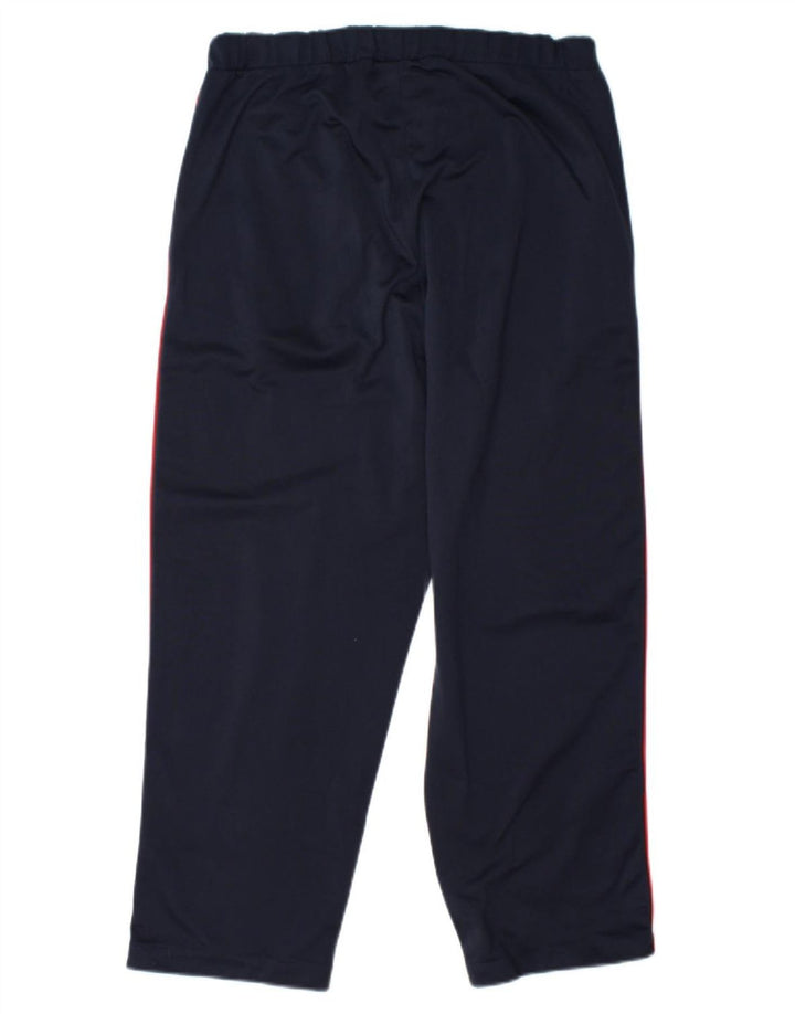 Pantaloni da tuta corti da uomo LOTTO poliestere medio blu navy