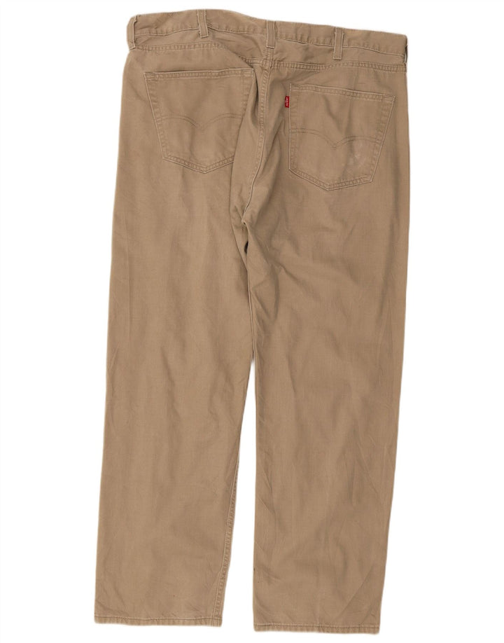 Pantaloncini sportivi dritti da uomo Levi's W38 L30 Beige