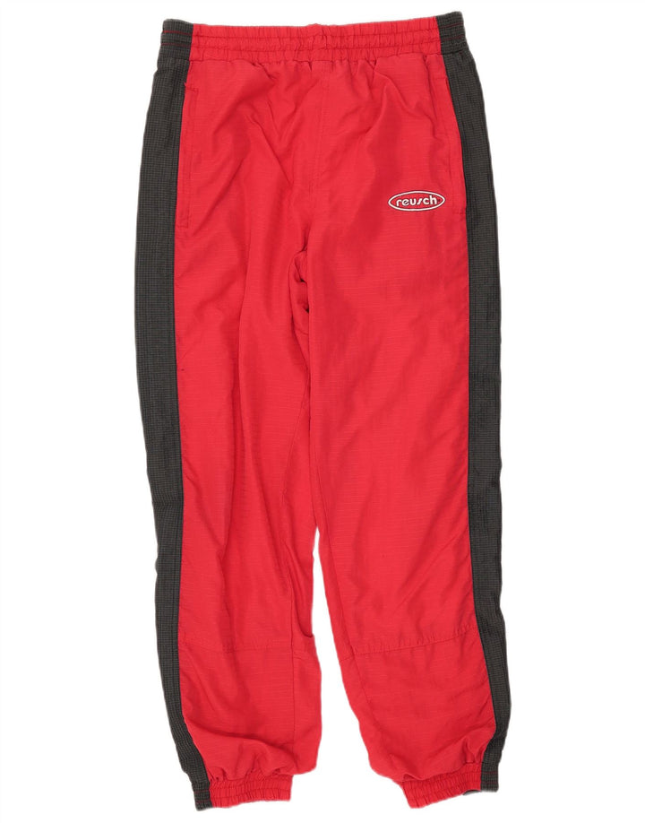 Pantaloni da tuta da uomo Reusch Joggers Small Rosso Colourblock in poliammide