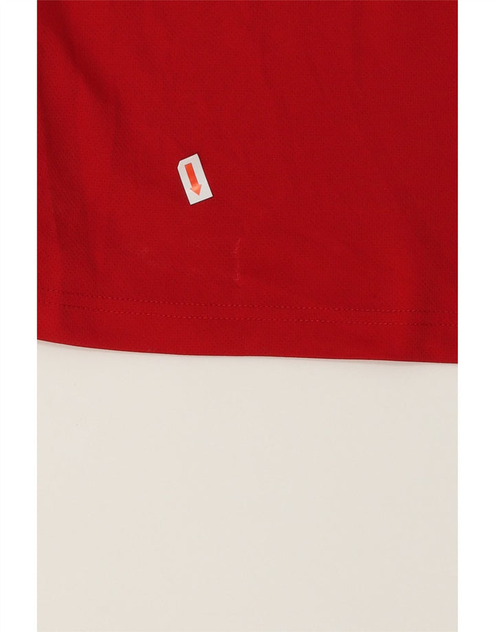 IZOD Boys Regular Polo Shirt 15-16 Years XL Red Polyester Vintage Izod and Second-Hand Izod from Messina Hembry 