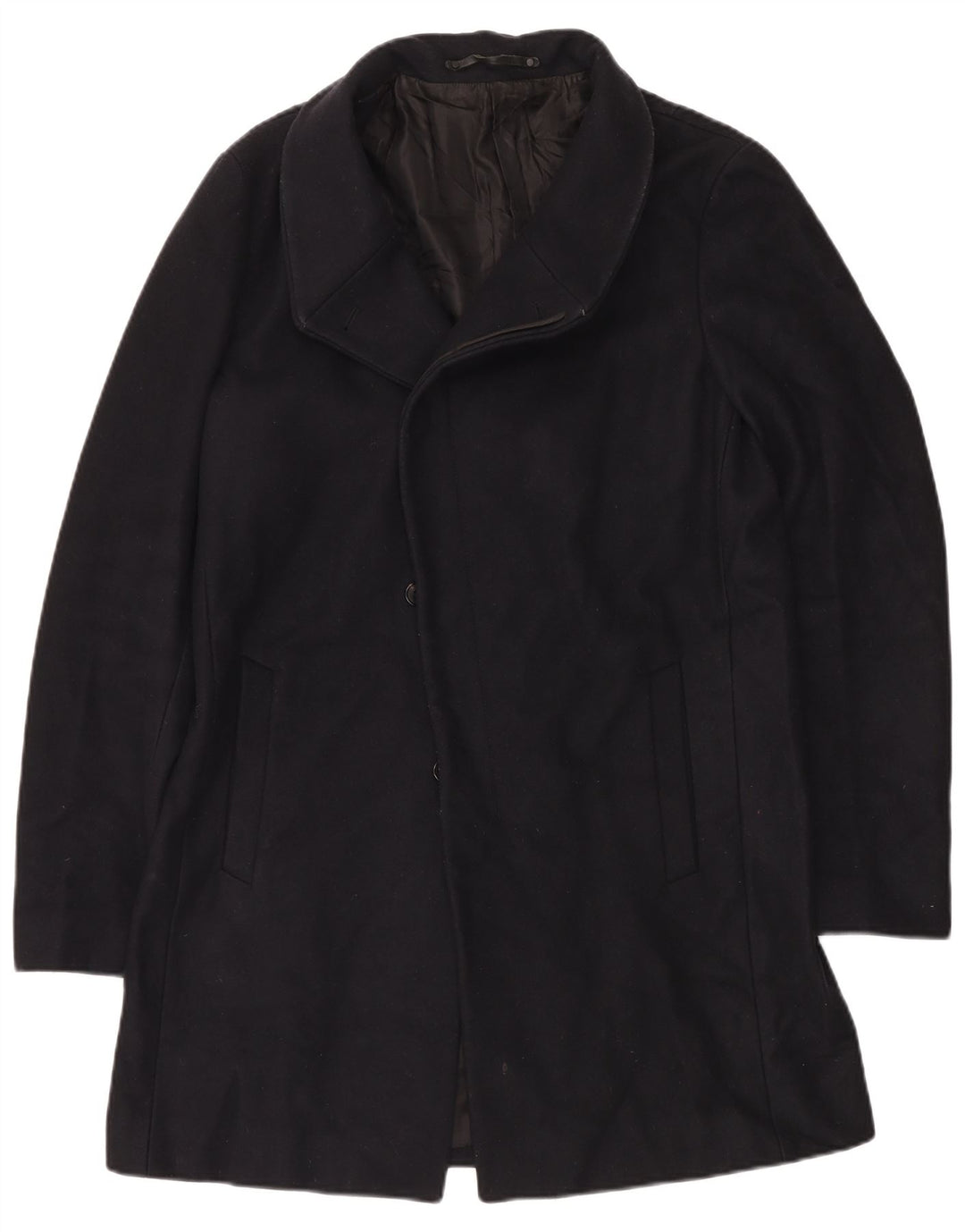 Cappotto da uomo ALL SAINTS UK 40 grande lana nera