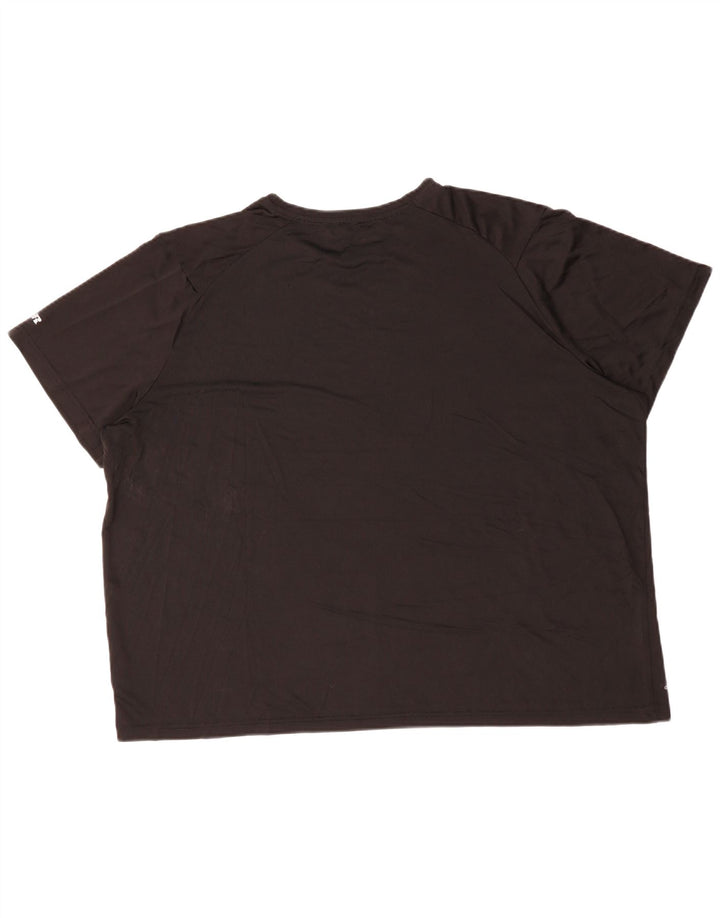 T-shirt da uomo Russell Athletic 2XL poliestere nero