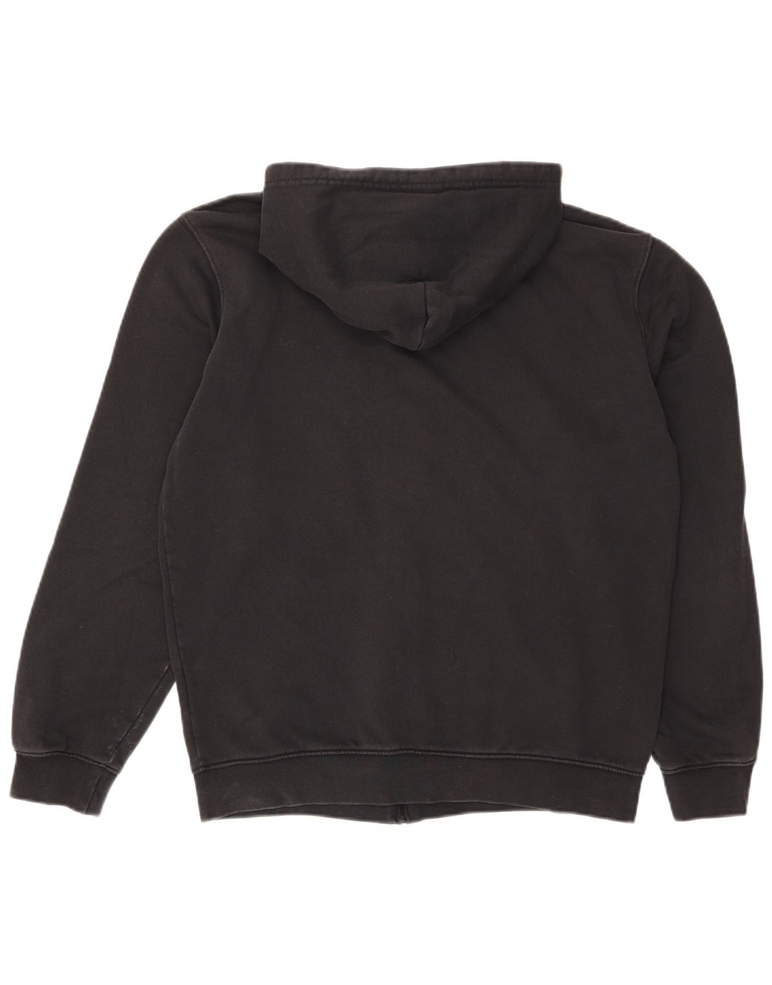 Maglione con cappuccio e zip da uomo Champion grande in cotone nero