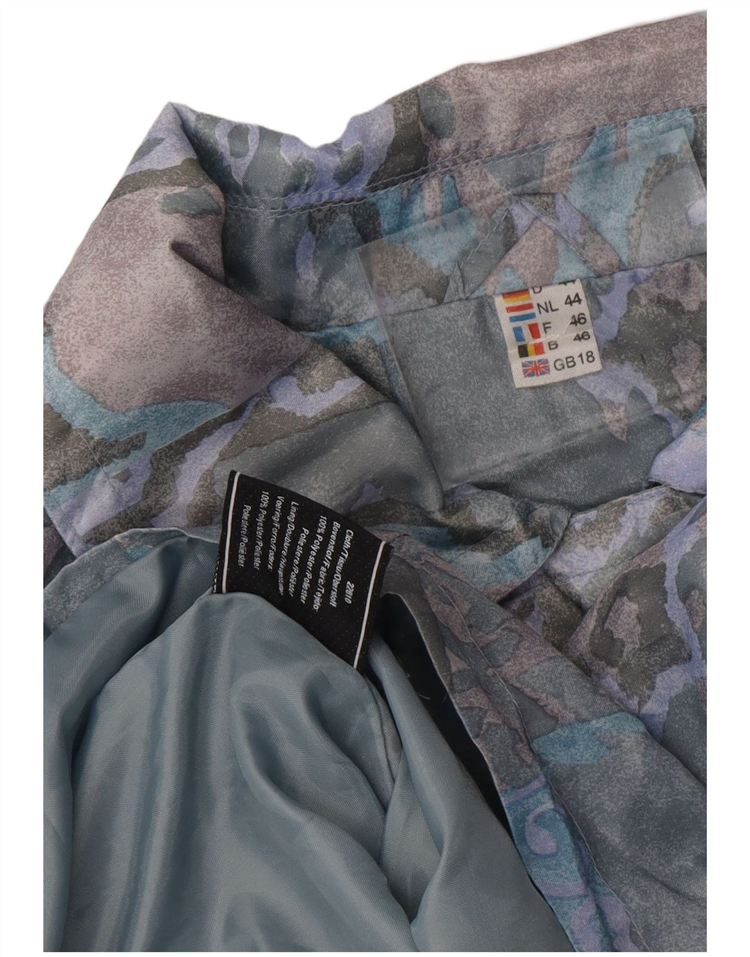 VINTAGE Womens Oversized Windbreaker Jacket UK 18 XL Multicoloured