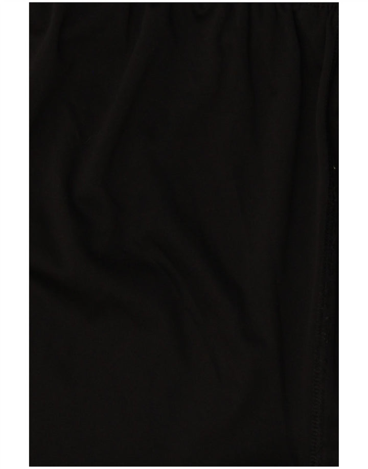 RUSSELL ATHLETIC Pantaloncini sportivi Dri-Power da uomo piccoli in poliestere nero