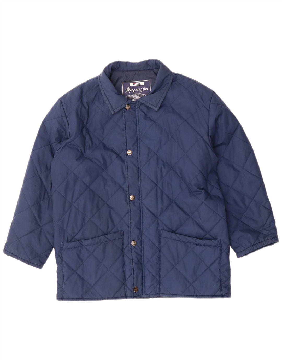 Giacca trapuntata Fila da uomo XL blu navy