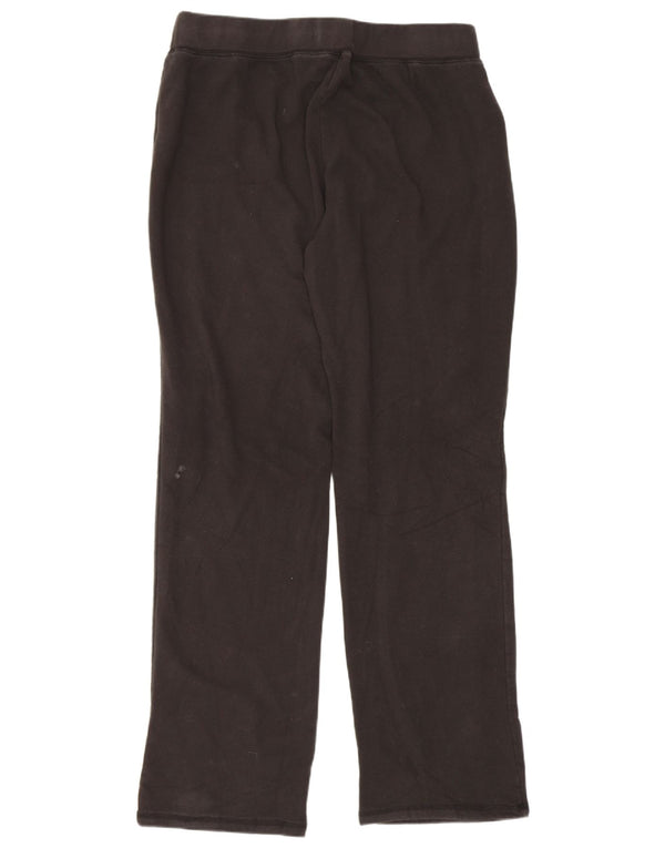 Pantaloni da tuta con grafica Hollister da donna UK 18 XL Cotone nero