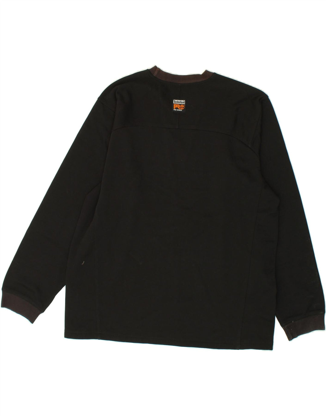 TIMBERLAND Felpa grafica alta da uomo Maglione 2XL Cotone nero