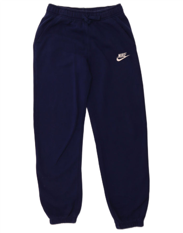 NIKE Pantaloni da tuta da ragazzo Joggers 13-14 anni XL Blu navy in cotone