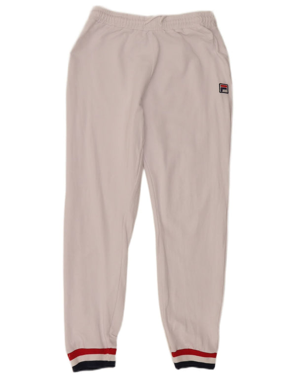 Pantaloni da tuta da donna Fila Joggers UK 12 Medium White Colourblock