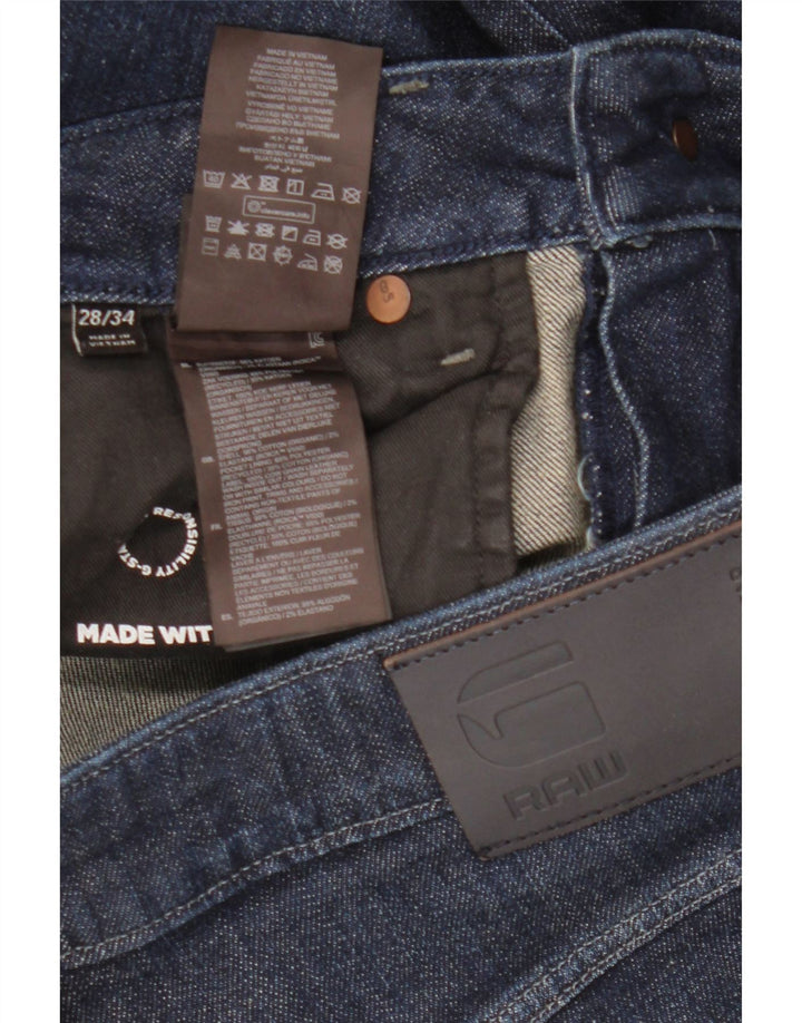 Jeans slim da donna G-Star W28 L31 cotone blu navy