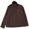 Giacca antipioggia da uomo Jack Wolfskin UK 40/42 Large Grigio Poliammide