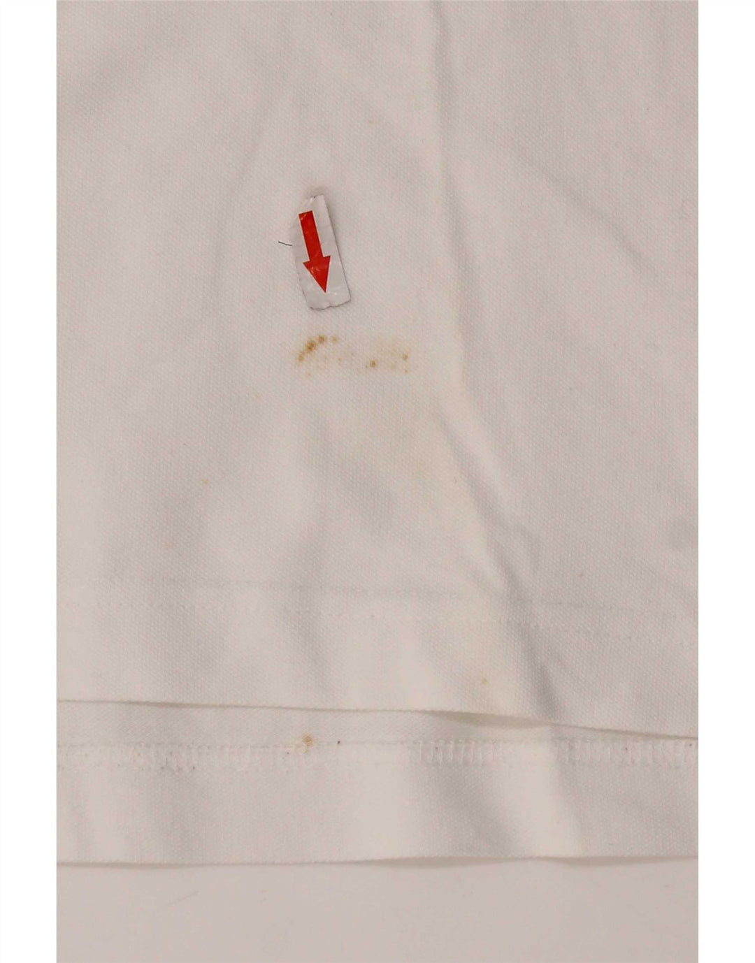 Polo Kappa Uomo Large Bianca In Cotone
