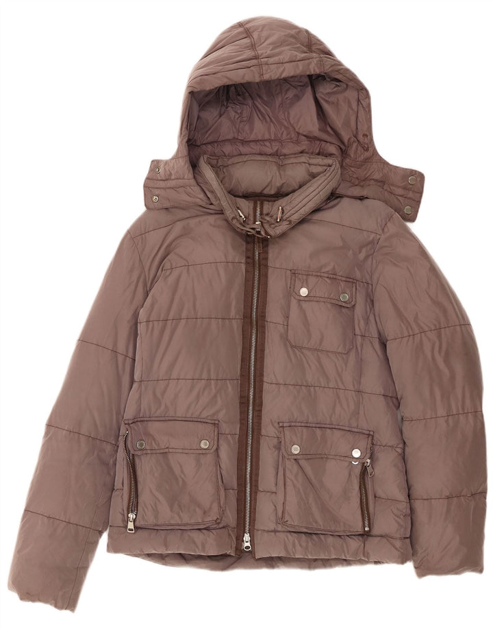 Giacca imbottita con cappuccio da donna Henry Cottons IT 46 Large grigio poliestere