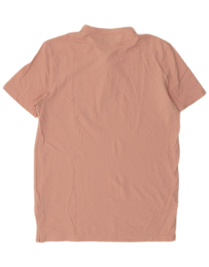 JACK & JONES Polo Premium da uomo in cotone rosa medio