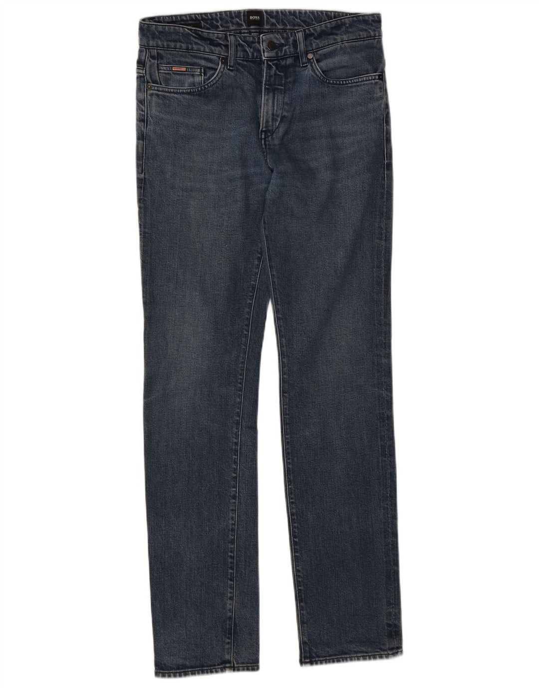 Jeans slim da uomo Hugo Boss W30 L32 cotone blu