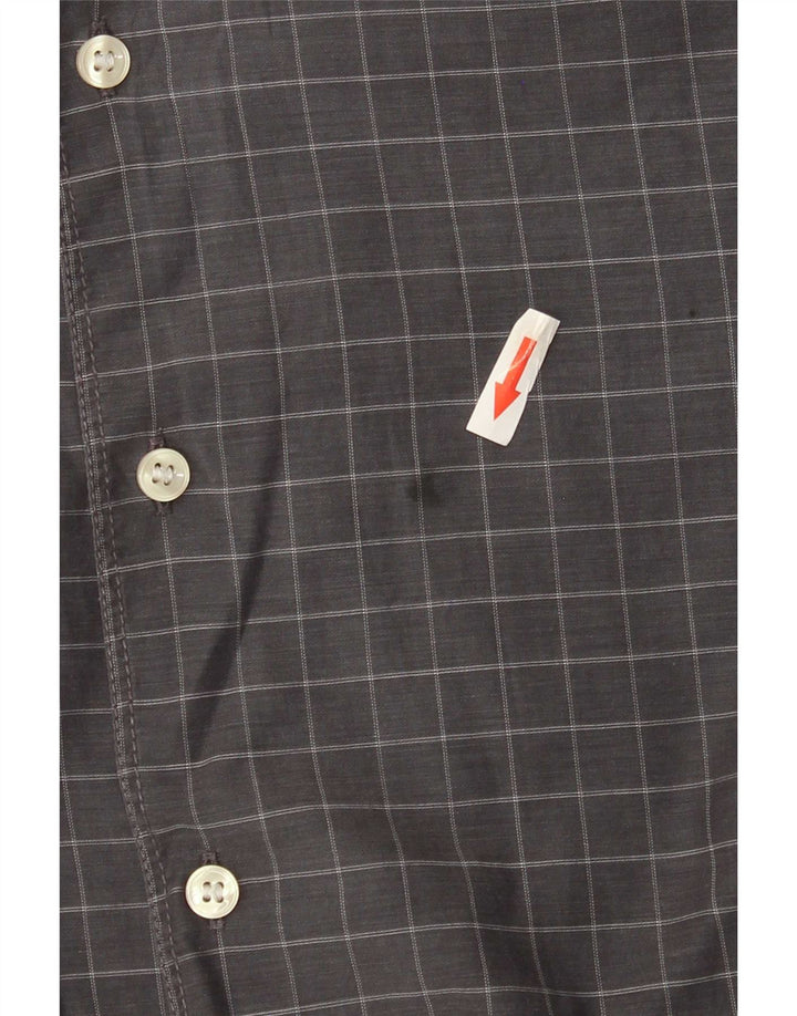 Camicia da uomo Massimo Dutti XL a quadri grigi