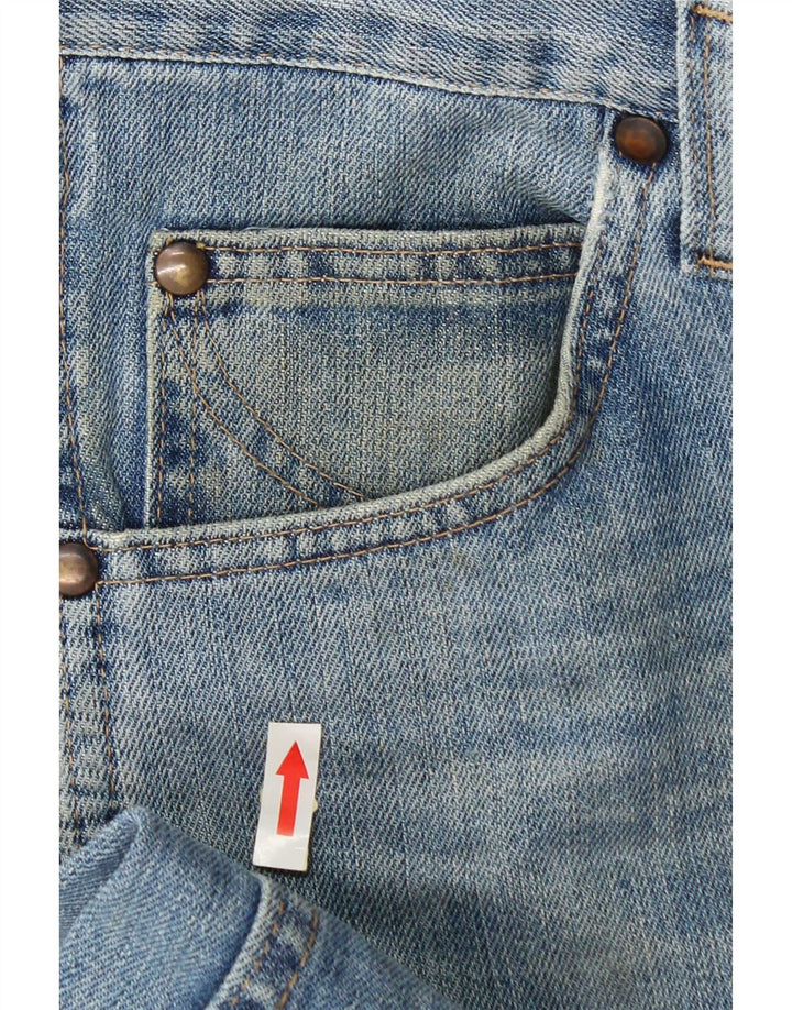Jeans dritti da uomo Wrangler W36 L30 cotone blu