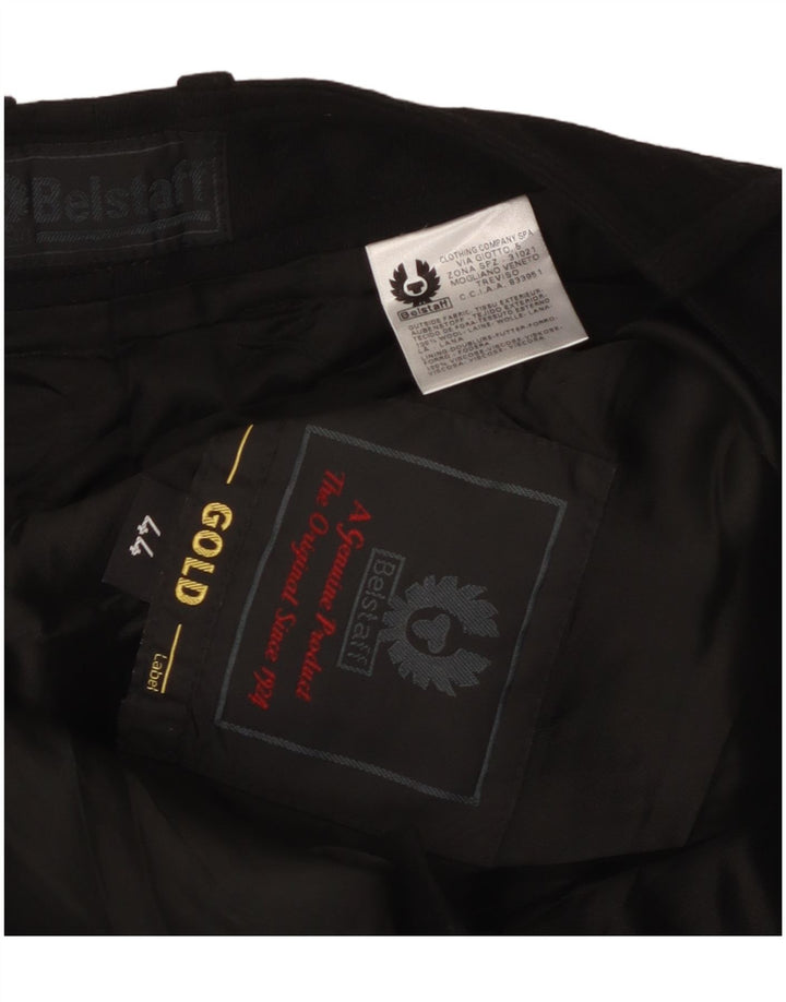 Gonna a tubino grafica da donna Belstaff IT 44 media W30 lana nera