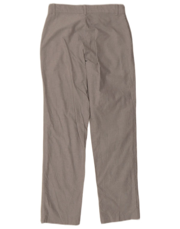 Pantaloni chino dritti da ragazzo Izod 13-14 anni W25 L27 cotone grigio