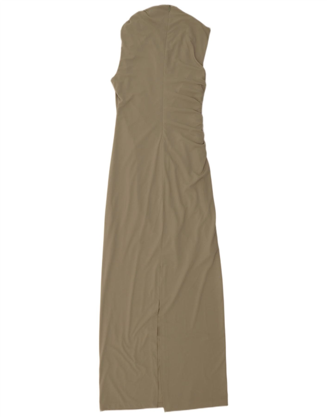 ZARA Womens Sleeveless Maxi Dress UK 10 Small Grey Polyester