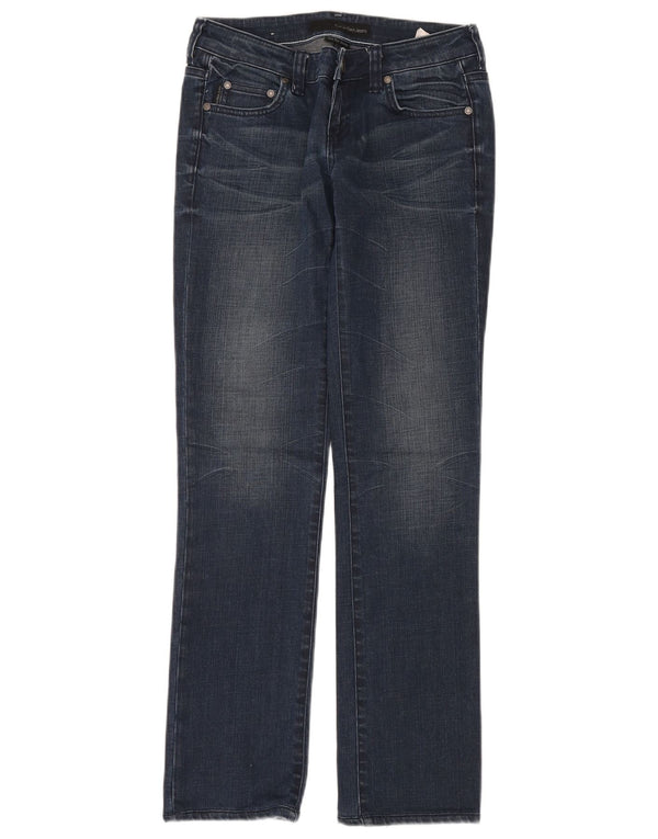 CALVIN KLEIN Jeans skinny a vita bassa da donna W26 L32 cotone blu navy