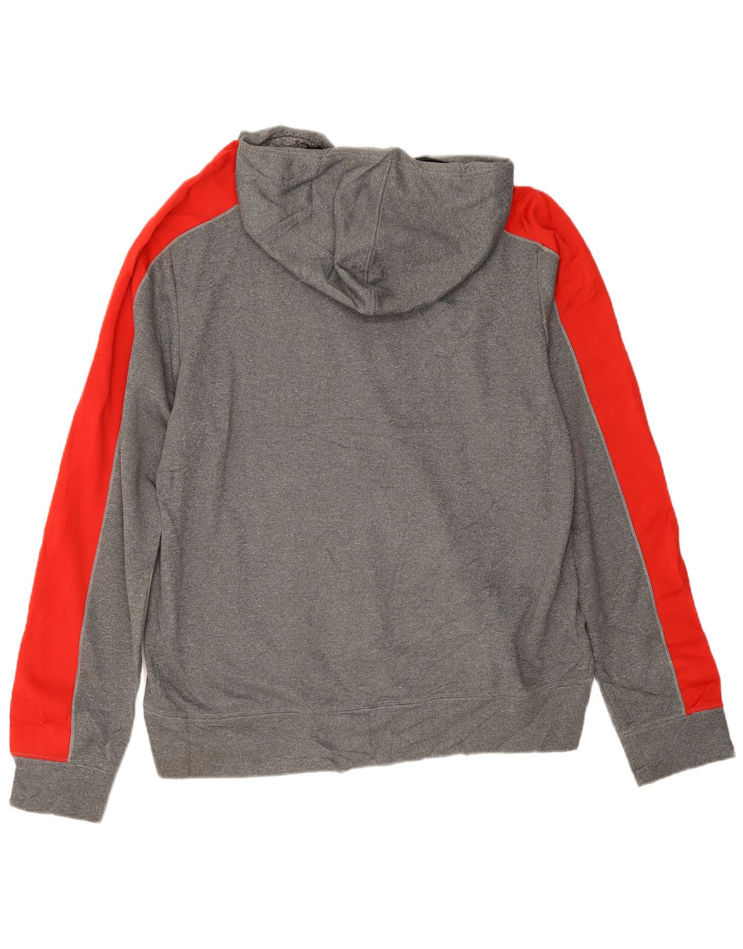 Felpa con cappuccio grafica da uomo Fila 2XL Poliestere color block grigio