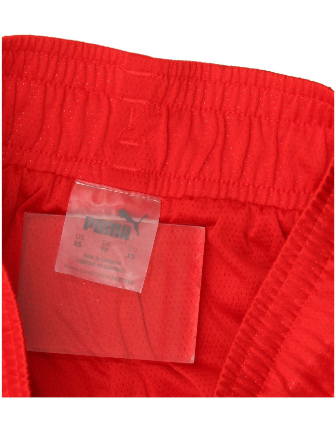 Pantaloncini sportivi PUMA da donna UK 6 XS rossi